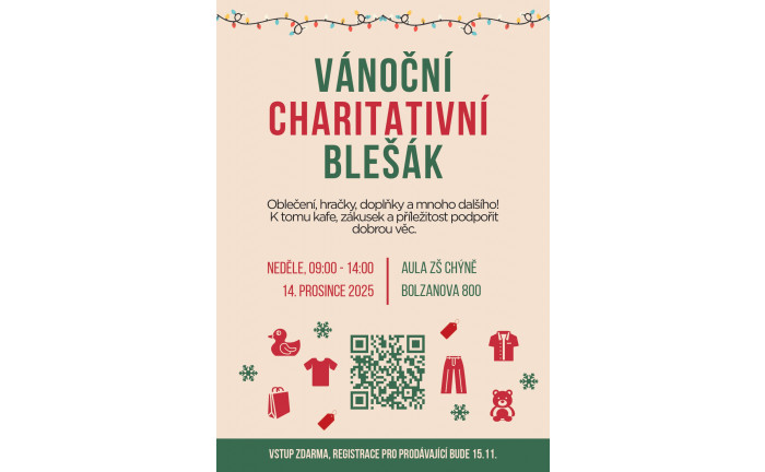 Vánoční charitativní blešák